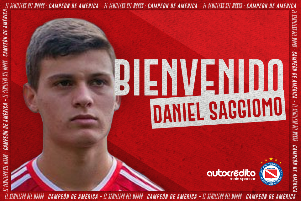 FutVeneco's tweet photo. ¡Saggiomo se muda! 🇦🇷✈️
Daniel Saggiamo es nuevo jugador de Argentinos Juniors, firma con la institución hasta el 31-12-2023.
#VinExt #Futve
https://t.co/VanYAaNGqk