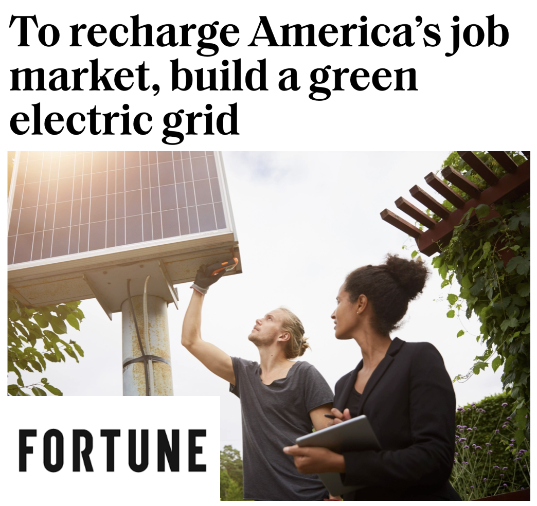 Saul Griffith's new op-ed in @FortuneMagazine speaks to the great opportunity that comes from great crisis. 'Today we have a once-in-a-lifetime chance to solve our current economic crisis: by switching to clean energy.' @rewiringamerica #climatecrisis fortune.com/2020/07/29/cli…