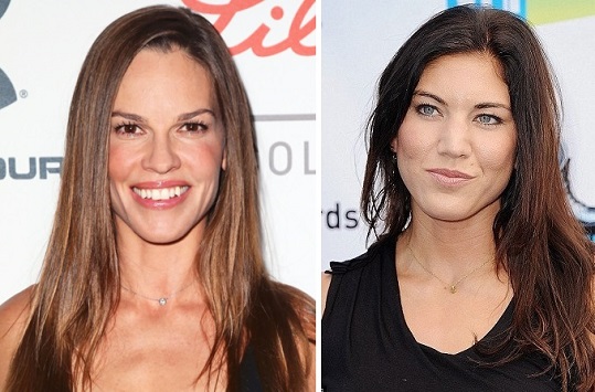   HAPPY BIRTHDAY !  Hilary Swank  and  Hope Solo 