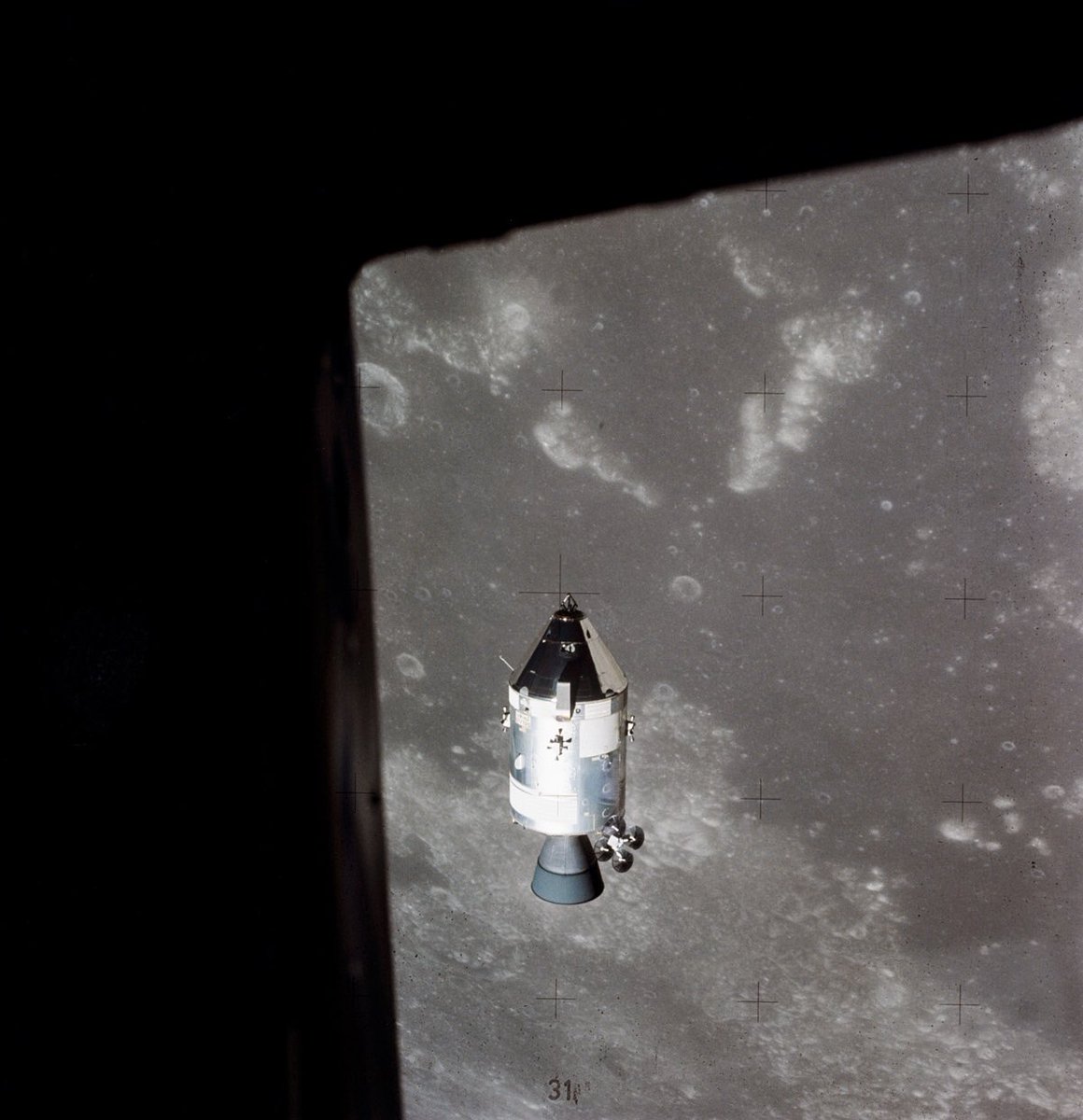 WordenAlfred's tweet image. July 30 1971, Jim Irwin and Dave Scott undocked from the #CommandModule and flew the #LunarModule to the Moon’s surface, leaving #AlWorden alone in lunar orbit #Apollo15s49th #Endeavour “It was great to get rid of those guys. I could get some real work done!” #remembering Al