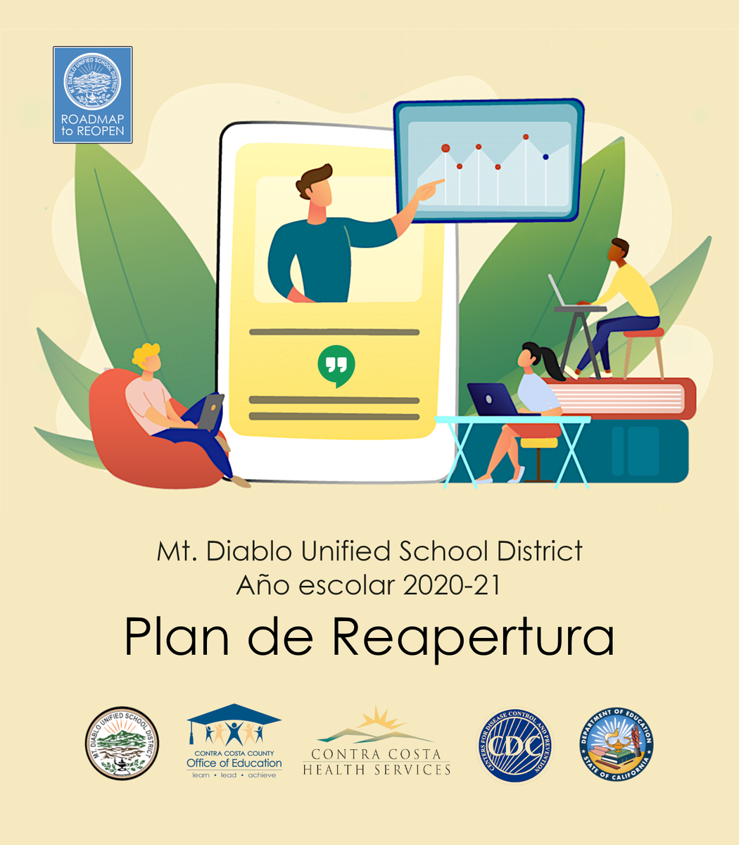 A buzz of excitement is in the air as we anticipate the coming school year—only 2.5 weeks away. Find our finalized 2020-21 Reopening Plan here: mdusd.org/reopen