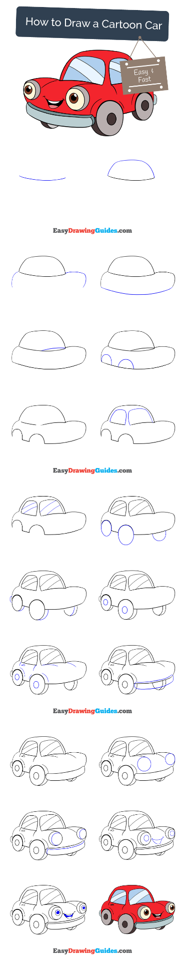 How to draw speed.  Car cartoon, Cartoon car drawing, Car drawings