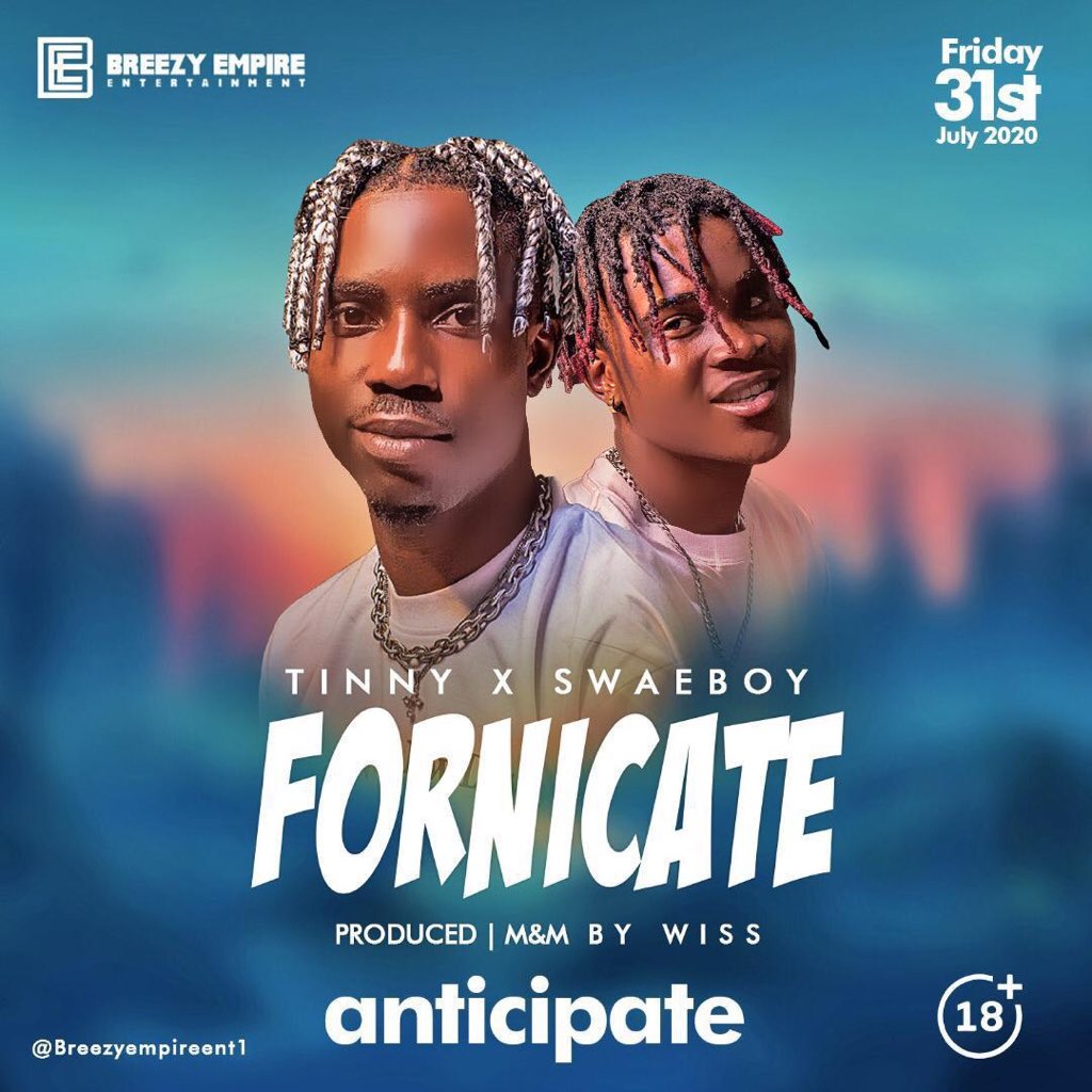 BreezyEmpire5's tweet photo. Drops 06:00PM Today. Retweet @HovarhTinny @SwaeboyO @Mansa_Mudi @Funsho_Install #bbnaija2020 #BBErica #Fonicate @_jayone99 https://t.co/u5jfVlROrb