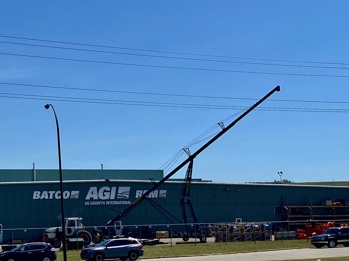 One of our <a href="/AgGrowthIntl/">AGI</a> #grainmaxx augers being fully tested including the up and down cycle!  Take it to the Max with Grainmaxx!