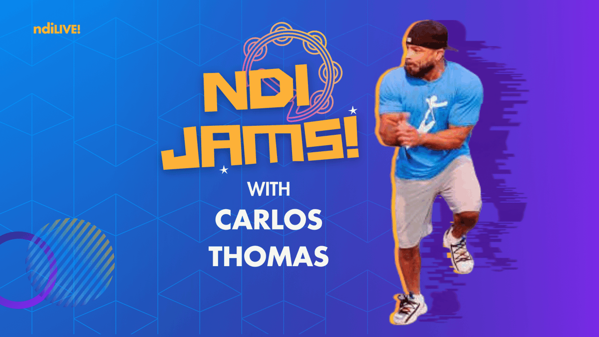 NationalDance's tweet photo. Friday at 4 pm EDT #ndiLIVE presents #NDIJams with Carlos Thomas, NDI Teaching Artist & @STOMPNYC member, for a #percussion class guaranteed to get your groove on as he shows you how to transform household objects into rhythm instruments! Join on FB, YT, or IG! #NDIDance #STOMP https://t.co/n9nxTMzEmk