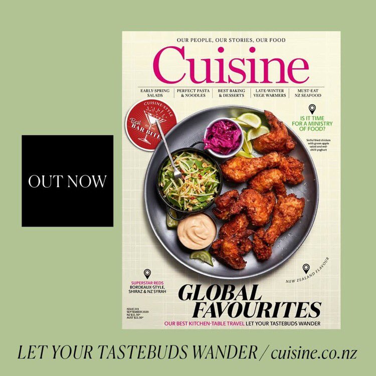 Those damn social posts reminding us of holidays beyond borders don’t help do they? Grab a copy and let your tastebuds wander...