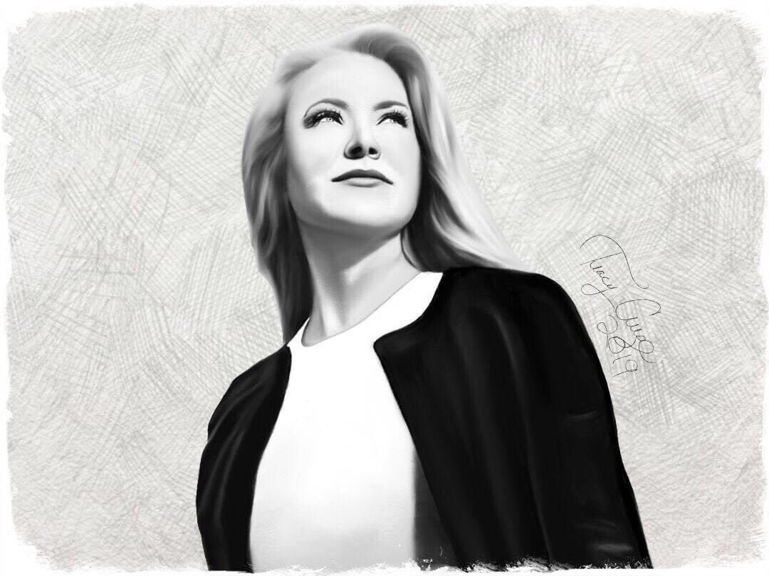 Only1Tracy's tweet photo. This #graphite #charcoal #drawing of @AlysonSulliva11 showed up on my Facebook 2019 memories. I still say that she is, by far, one of the nicest people I have ever met! #drawings #graphitedrawing #graphiteart #charcoaldrawing #charcoalart
#wildforce #alysonsullivan https://t.co/zeTSiGTlUs