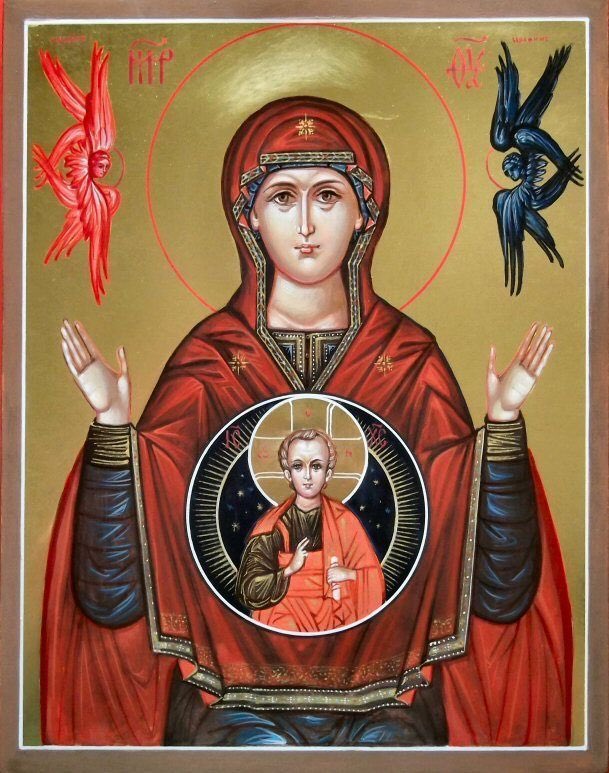 Mother of our Creator, pray for us!