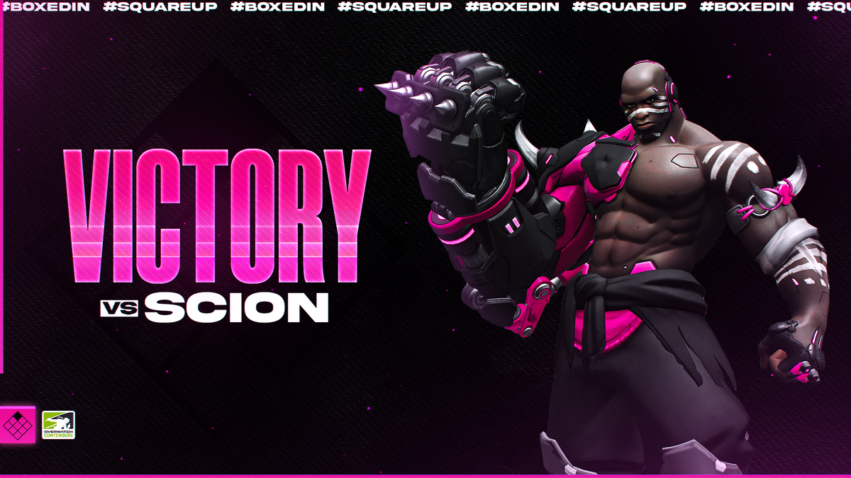 Top 4 Secured.

We win 2-0 vs <a href="/scionesports/">Scion Esports</a> and guarantee Contenders for next month, GGs!

🎨@plaZmaOW 
#SquareWon