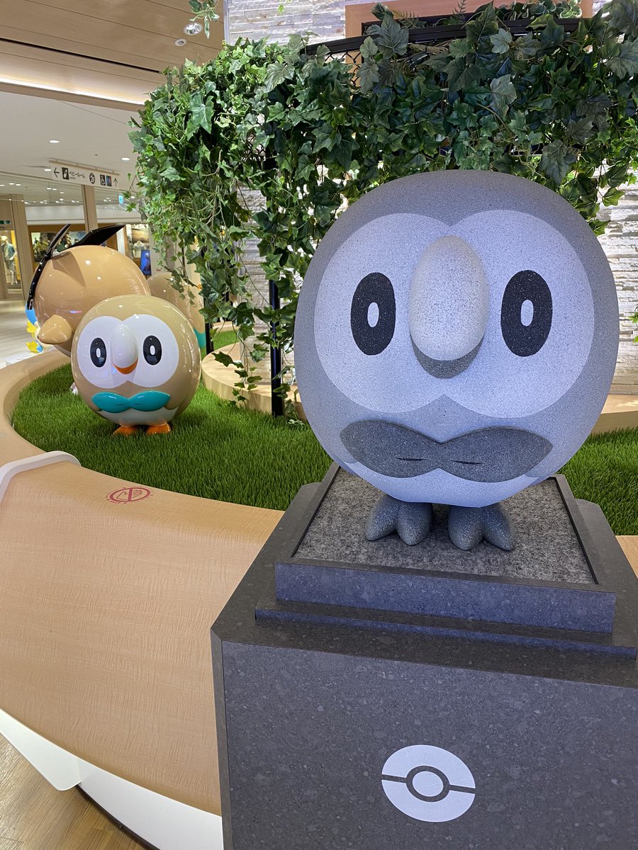 Amegasuki Auf Twitter 身代わり エルフーン きっとこの後は 追い風 ポケモン モクローの銅像裏にいるモクローも可愛い Amegasuki Auf Twitter 身代わり エルフーン きっとこの後は 追い風 ポケモン モクローの銅像裏にいるモクローも可愛い