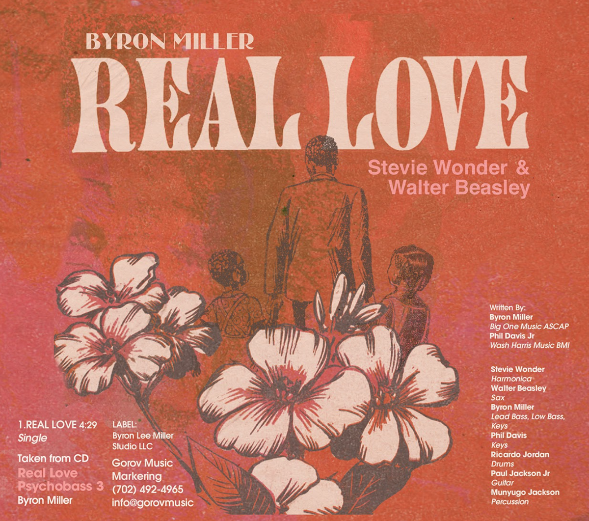 My New Single Real Love with Stevie Wonder and Walter Beasley number one most add's to radio yes lord