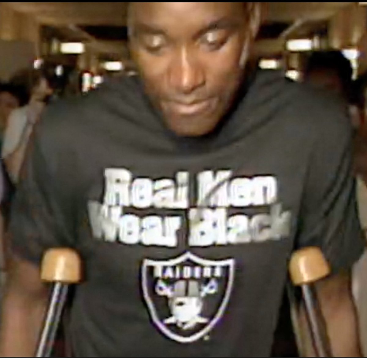 In the late 80s when Isiah Thomas and the Bad Boys Pistons came on the scene. They also embraced that role as villains in the NBA. Davis had Raiders gear sent out to Pistons players, who wore caps and shirts during practice and pre-game warmups. Fans quickly took notice.