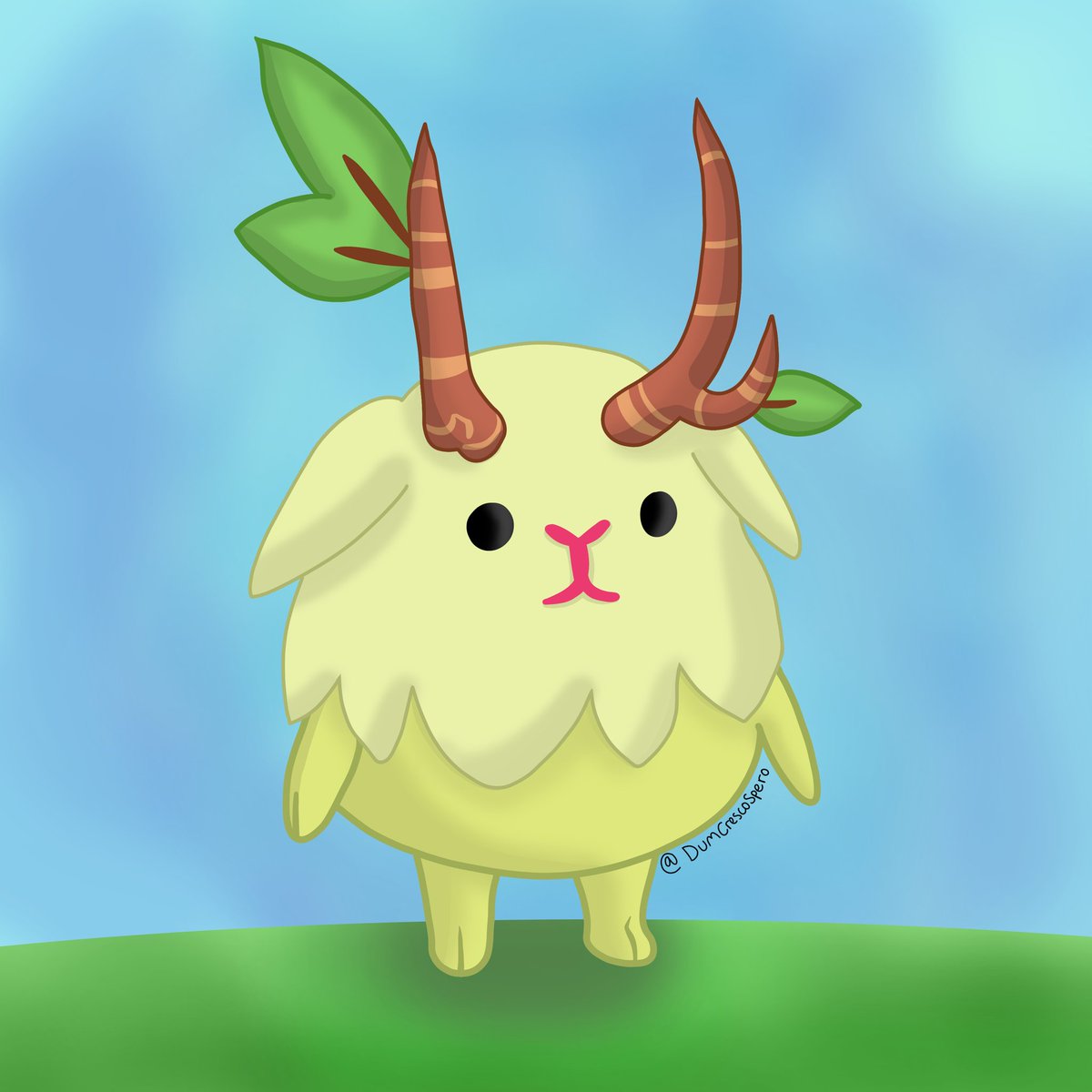 dumcrescospero's tweet photo. There was an attempt. #ooblets #fanart #clomper https://t.co/G4R2z6JU20