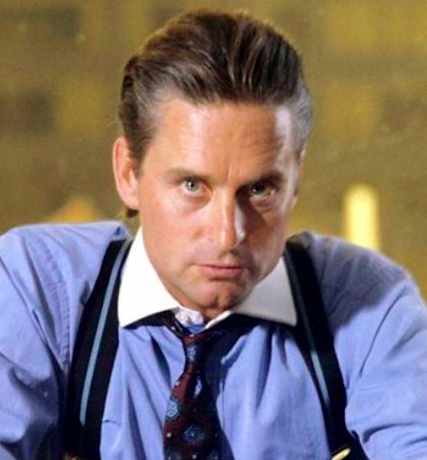 1987, The "Wall Street," Michael Douglas