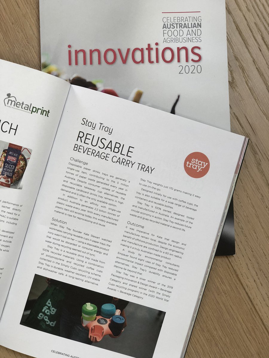So thrilled to be included in the 2020 Australian Food Innovation Magazine! Supporting home grown innovation!