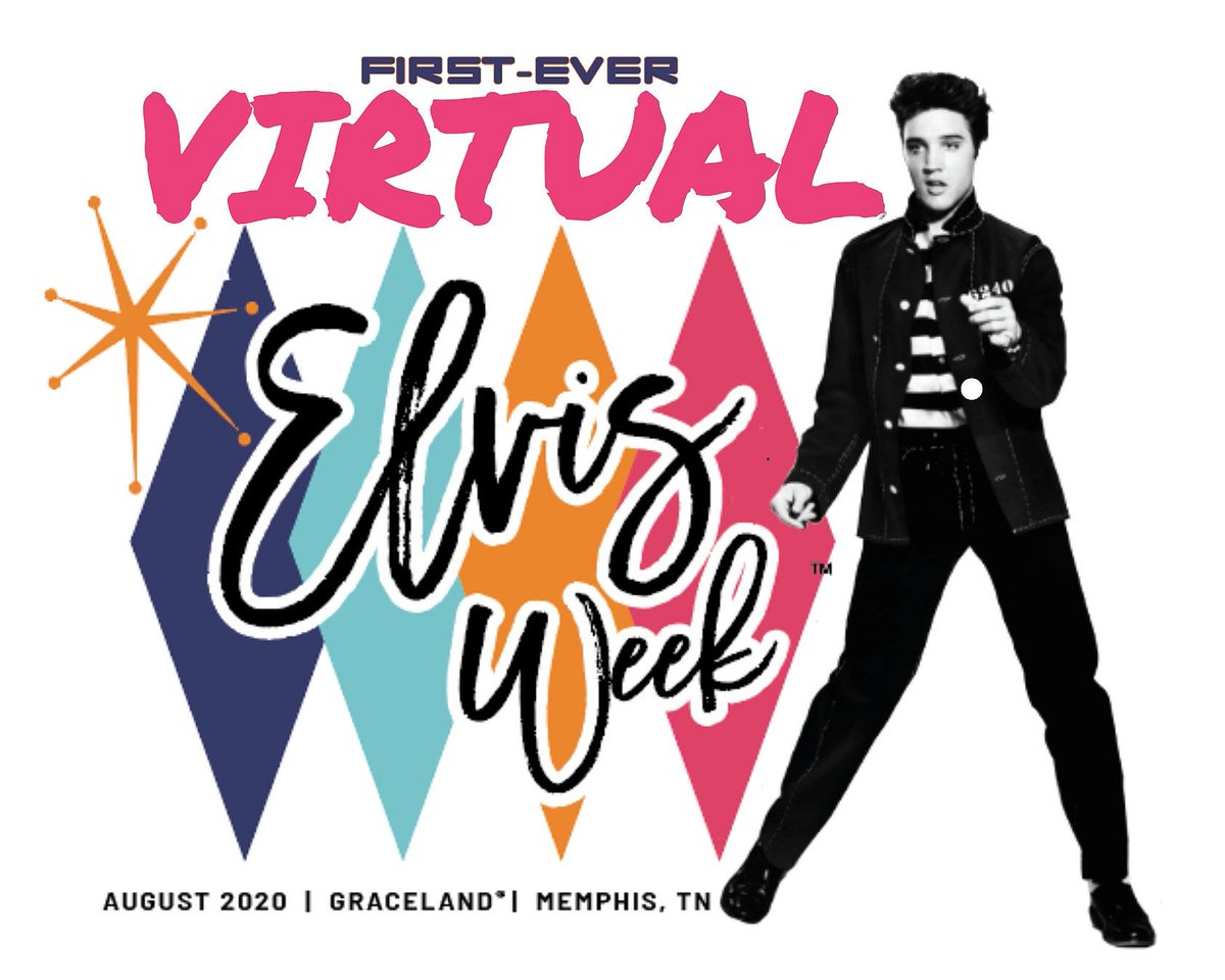 Hey #Elvis Fans! If you can’t be at <a href="/VisitGraceland/">Graceland</a> in Memphis for #ElvisWeek this year, here’s your chance to join in on the virtual fun! Gather together online to celebrate Elvis’ life and legacy with other fans from around the world. Check it out: graceland.com/elvisweekvirtu…
