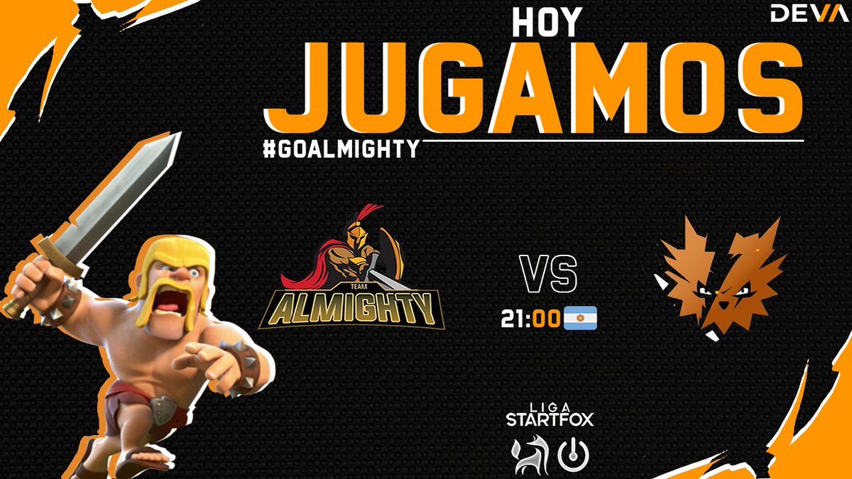 #CR | #MatchDay🔥

¡NOCHE DE COPERA!

⚔️🛡️En Minutos estaremos disputando los octavos de final en contra de los erizos.

Una ves más listos en busca de la clasificación.⚔️🛡️

🆚<a href="/eXplodeGamingOK/">eXplode Gaming 🦔</a>
🏆<a href="/LigaFox/">Liga Fox 🦊</a>
⏰21:00🇦🇷

#GoAlmighty⚔️🛡️