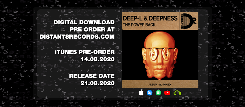 distantsrecords's tweet image. We're extremely excited to announce, "The power back" by Deep-L &amp;amp; Deepness! Let your friends know the new album -&amp;gt; bit.ly/DIS030sc