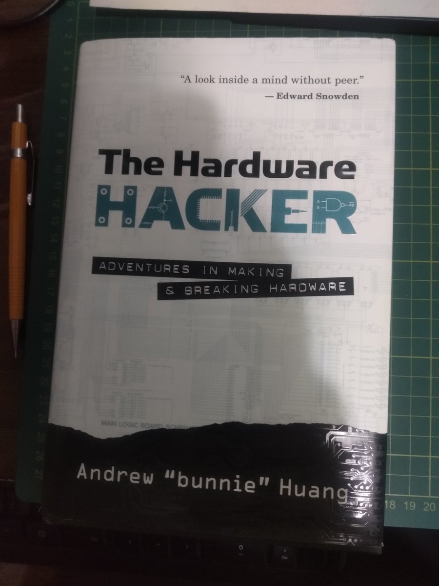 _DouglasEsteves's tweet image. The Hardware Hacker: Adventures in making &amp;amp; breaking hardware #thehardwarehacker by @bunniestudios