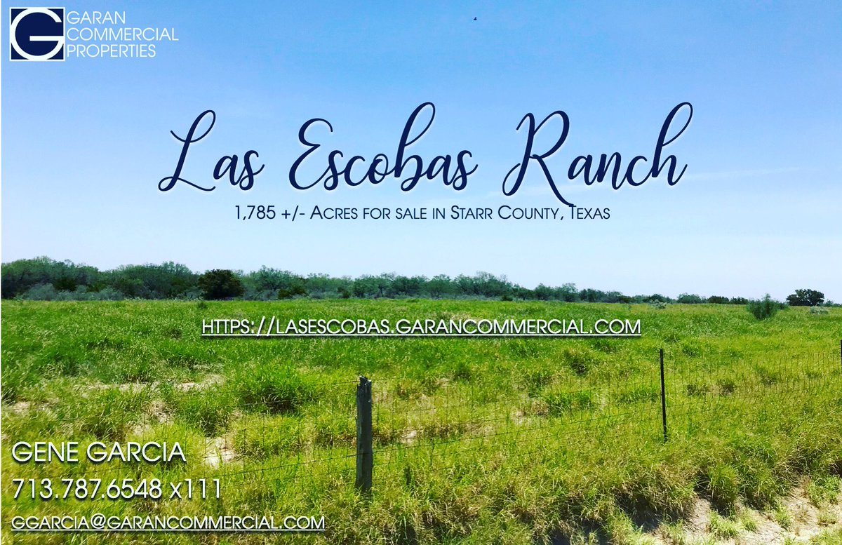 GaranCommercial's tweet photo. #beautiful 1,785+ Acre #ranch for sale in south #Texas - check it out: https://t.co/YjOW3mZblK @GaranCommercial @KTaylor_CRE https://t.co/g1BiZkfmrV