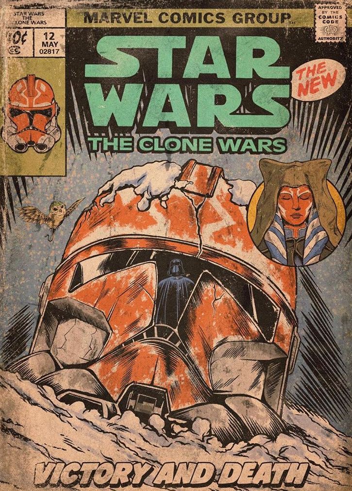 HTTPZPodcast's tweet photo. I would definitely read this comic book #starwars #CloneWars #comics #comicbooks #marvel https://t.co/imP7W7VxQk
