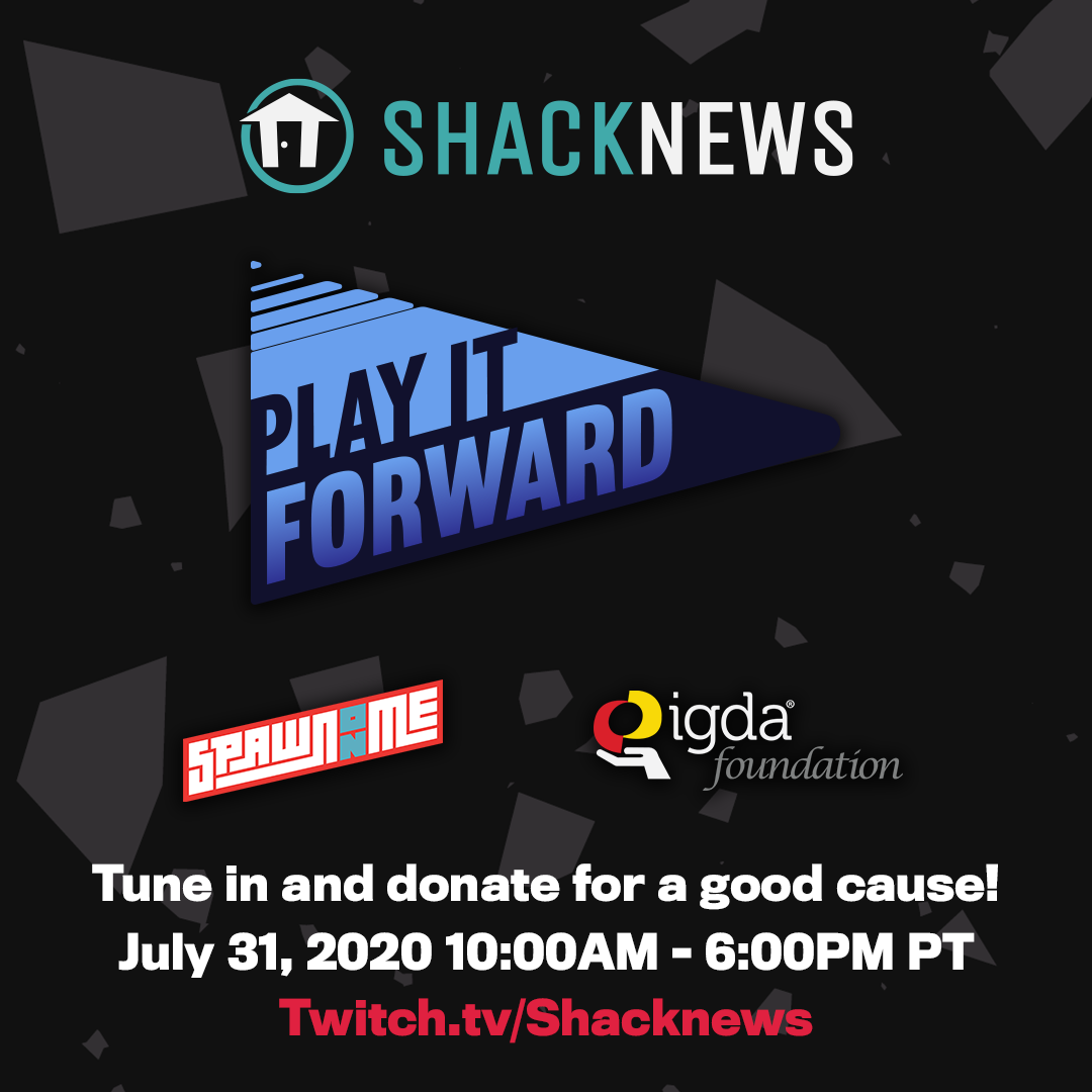 IGDAFoundation's tweet photo. Tune in soon at https://t.co/v0BAWjk10k. We get to hang out with this crew: @Kahjahkins @anitasarkeesian  @KdinJenzen @shacknews @osamadorias @BlessingJr Ready to #PlayItForward? Details here: https://t.co/K73ZYpo8Qd https://t.co/aP8mjQfI3F