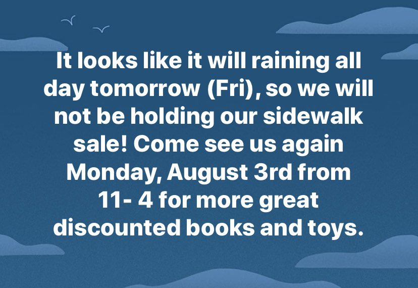 Bank Street Bookstore tweet media