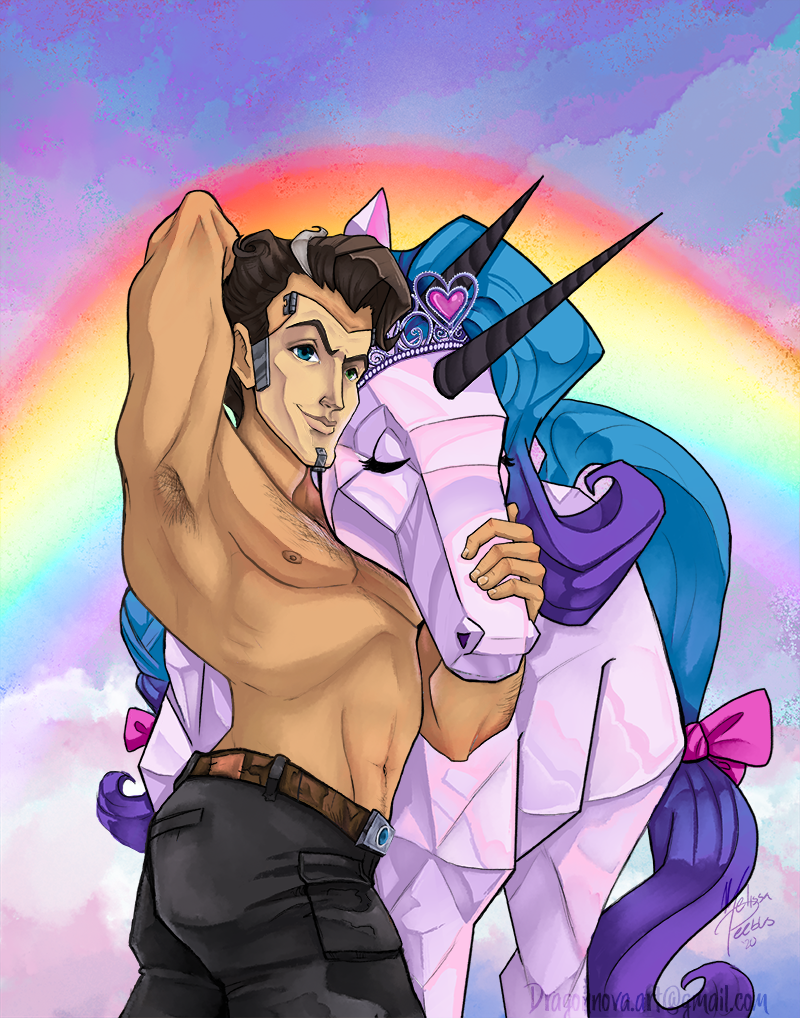 Hey kiddos, I heard you perverts like hot guys and horses, well I'm the most handsome and my horse is made out of diamonds. You're welcome.

#handsomejack