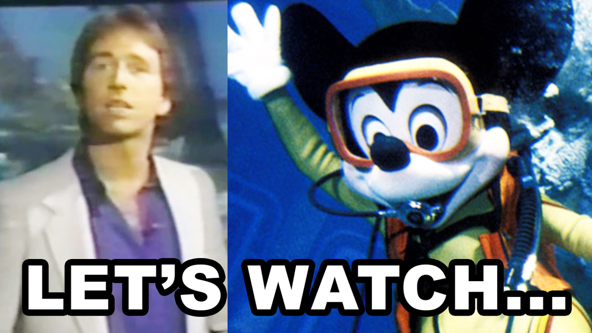 Defunctland's tweet photo. Join us as we watch the surprisingly dark Disney program, EPCOT Center's Living Seas Opening Special: https://t.co/0xh4wHB15m https://t.co/cHlvUd8xMp