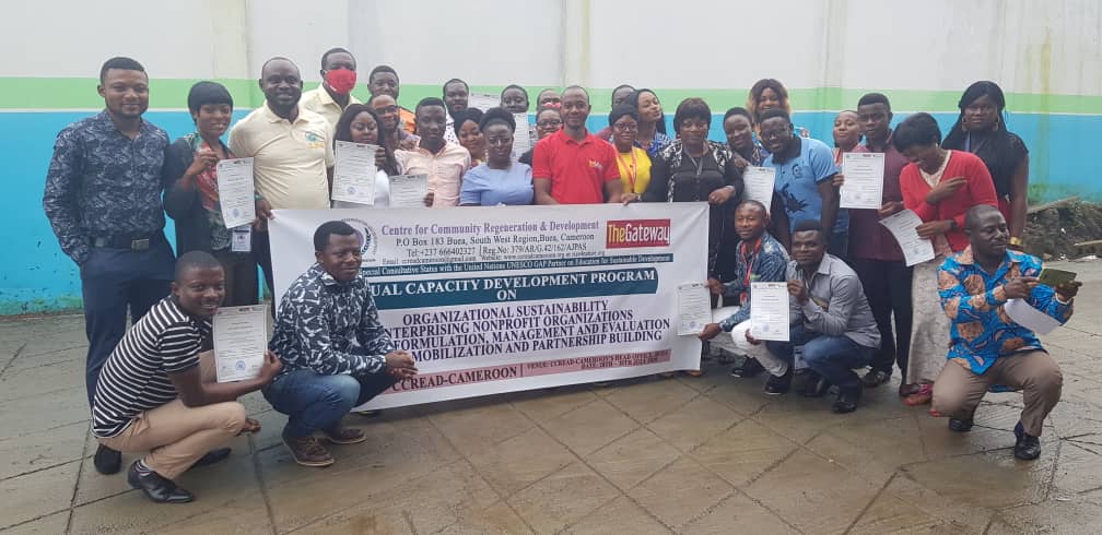 joyousCharity's tweet photo. Finally! The 3 days Intense Capacity Development building program sponsored by #CCREAD Cameroon came to an end today Thursday 30th July 2020 with awards of Certificates of Participation to Participants... I happened to be one of the Participants. Here my Certificate..The Gateway https://t.co/FbGhNlT3mS