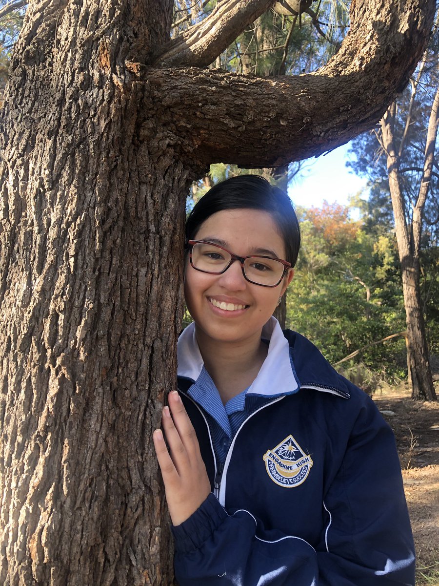 Following the bushfires, the global pandemic and the cancellation of tree planting events for the first time in 25 years. Engadine High school is celebrating #nationaltreeday by hugging a tree this year. #HugaTreeforNTD