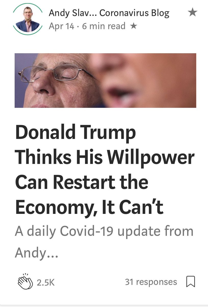 In April before there was much data I worried about the impact on vulnerable communities & that Trump was picking the economy over the health of marginalized communities.I am sad to feel right. And it’s actually worse than I thought it would be.10/