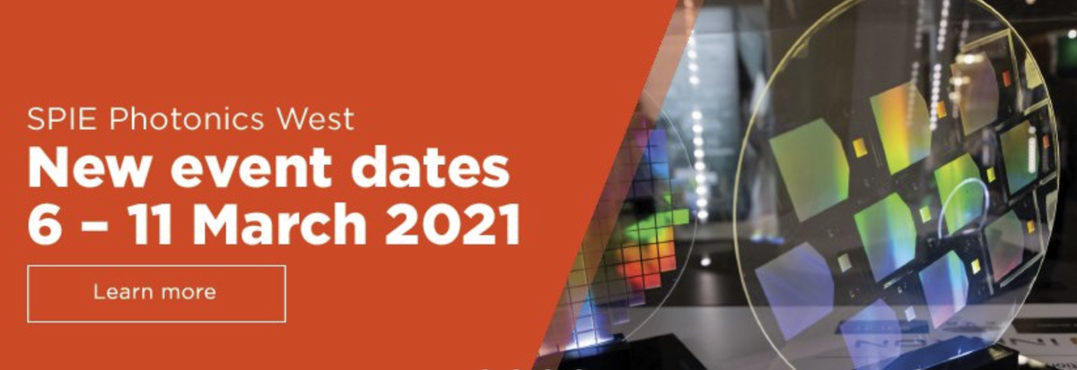 smmadvertising's tweet photo. BiOS/Photonics West is rescheduled to March 6-11, 2021 in San Francisco. Let's hold good thoughts with fingers crossed that COVID-19 allows for the preeminent photonics tradeshow to take place. Please wear your masks.
https://t.co/PVgtK4yZk2
#photonicswest #wearyourmasks https://t.co/lTNKCU7Q2E