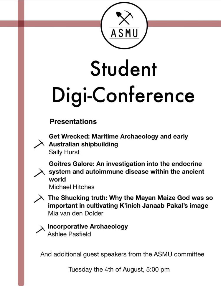 ASMU - Archaeology Society of Macquarie University tweet media