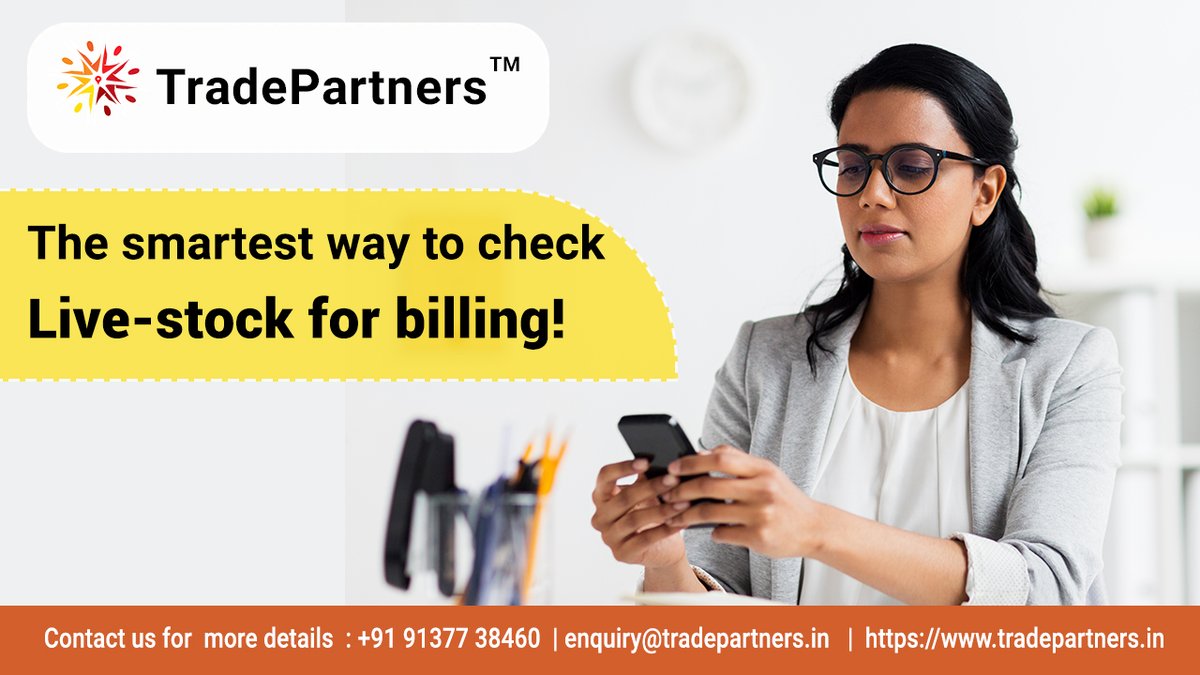 PartnersTrade's tweet photo. Now you can check the live-stocks right in your mobile!
Download the app now @ https://t.co/Ue8nbOBFJ5
Reach Us @ https://t.co/YHMrN6Bw5N
#TradePartners™ #Sales #StockBiling #billingsoftware #salestracking #salesexecutives #Livestockbillingsoftware #salestechnology #business https://t.co/naTAmj5ALx
