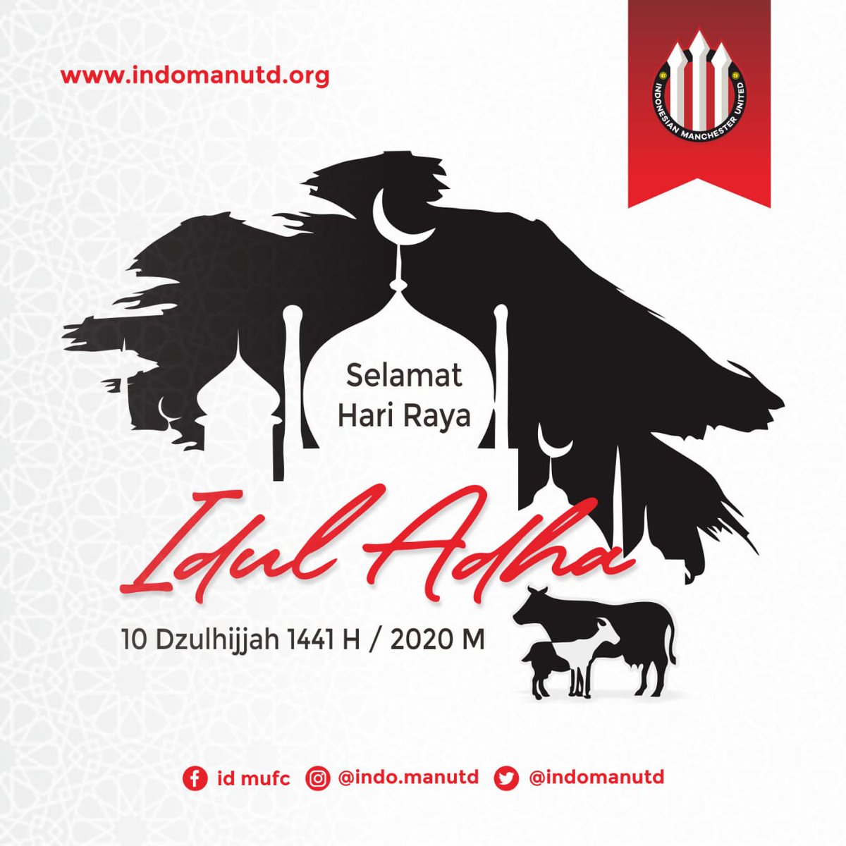 Segenap keluarga besar Indomanutd mengucapkan Selamat Idul Adha 1441 H