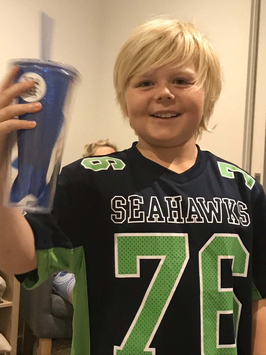 WindsorKnox's tweet photo. Thank you @Bwagz for inspiring my 12 year old son even in Australia he’s never been to game but we never miss on @NFL game pass he wants to be the next linebacker and play for the @Seahawks https://t.co/6t2HIrGI7I