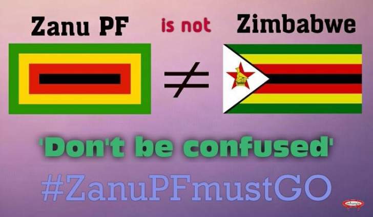 🔽🔴#ZanuPfMustGo🔴🔽⤵

🔴~We are tired of the #ZanuPf's evil system. 
🔴~We are tired of #EmmersonMnangagwa.
🔴~We are tired of corruption 
🔴~We are tired of abductions and torture of our fellow brothers and sisters.

↔#ZanuPfMustGo ⤴