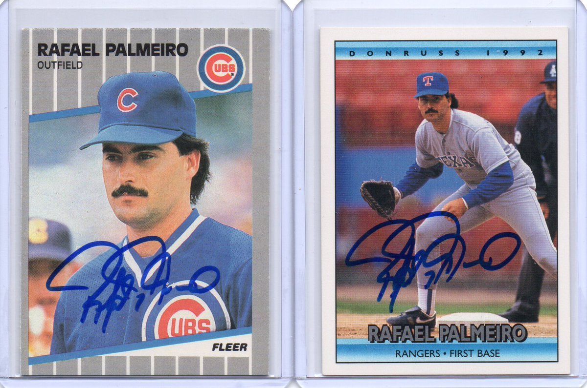 Rafael Palmeiro back in a about 2 months