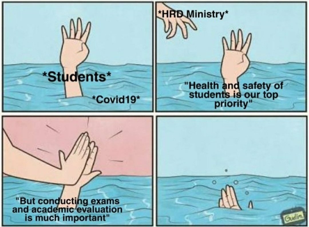 CHINMOY18253092's tweet photo. Day by day Covid 19 cases are increasing  on this time the Central and State govt's are decide to conduct the Exams for the students
I think The govt is decided to indirect murder plan ?
@PMOIndia
 @ugc_india
 @DrRPNishank
@HRDMinistry
@31Petitioners
#StudentsInSCForJustice https://t.co/RQsoBv56TI