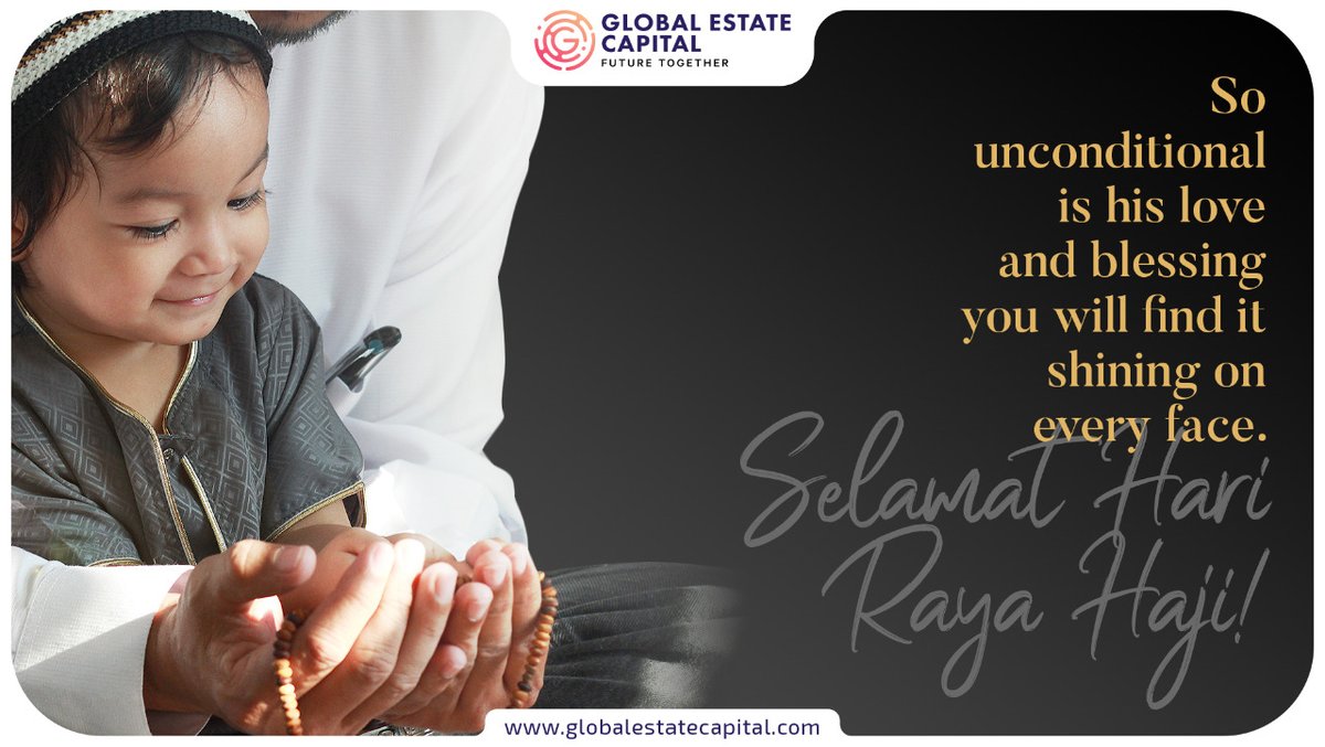 GlobalEstate1's tweet photo. Eid al-Adha Mubarak!

#eidmubarak #bakrid #mubarak #globalestatecapital https://t.co/XgdrWVjhFD