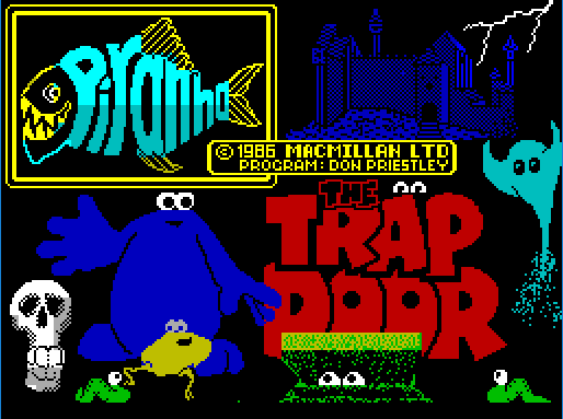 tobobobo's tweet photo. ZX Spectrum Loading Screen Castles 88/100: Trap Door
(Yes, I posted these in the wrong order)
#ZXCastles #ZXSpectrum #RetroGaming https://t.co/V3dd1X4Uoa