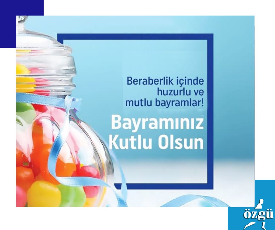 Sevdiklerinizle sağlıklı, mutlu ve huzurlu bir bayram geçirmeniz dileğiyle... 💙🤩
Kurban Bayramınız Kutlu Olsun. ✨ 
#mutlubayramlar