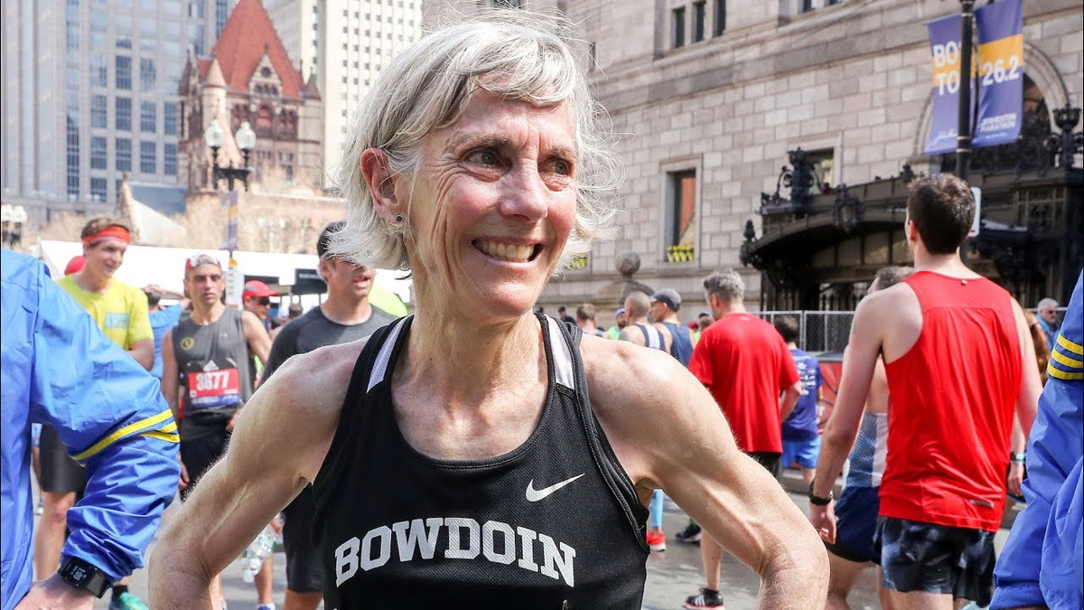 #8 LongevityJoan Benoit was the first ever winner of the women's Marathon at the OLY. In 2019, on the eve of the 40th anniversary of her 1st Boston Marathon win, she ran the race again and finished in 3:04:00, which was within 40mins of her time from 40yrs ago.