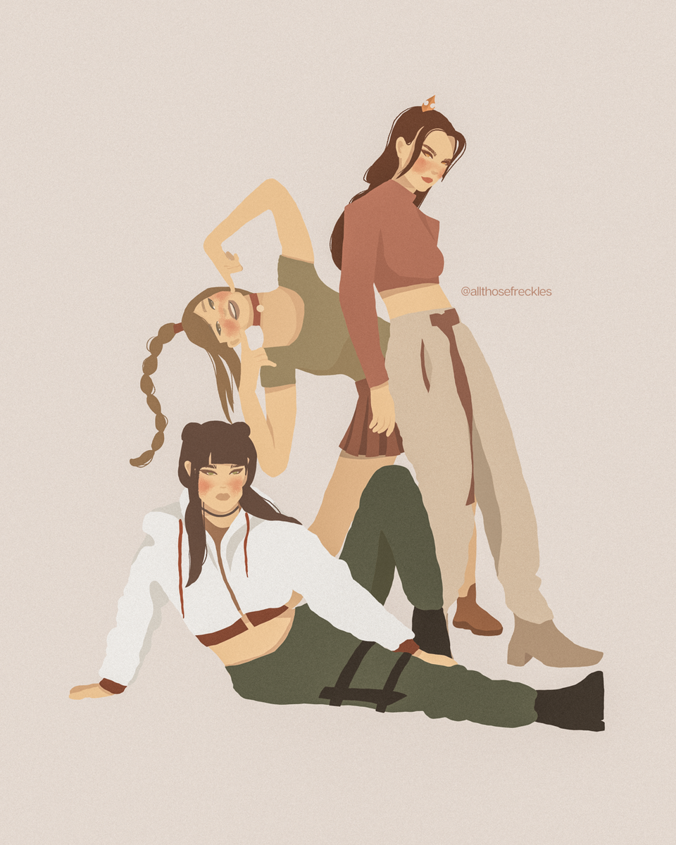 atfreckles's tweet photo. 🔥 FIRE NATION ANGELZ 🔥 Azula, Ty Lee and Mai🌟
#digitalart #artsupport #ATLA #AvatarTheLastAirbender #fanart #azula #TyLee #FireNation https://t.co/ZJah2WcpcD