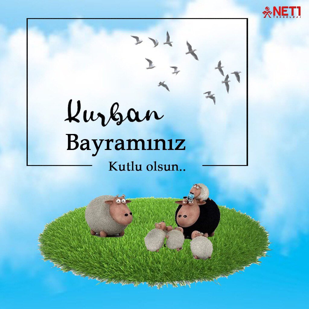 Net1Teknoloji's tweet photo. Kurban bayramınız kutlu olsun.. #KurbanBayramı #bayram #iyibayramlar #Net1 https://t.co/vTQgOsNa3O