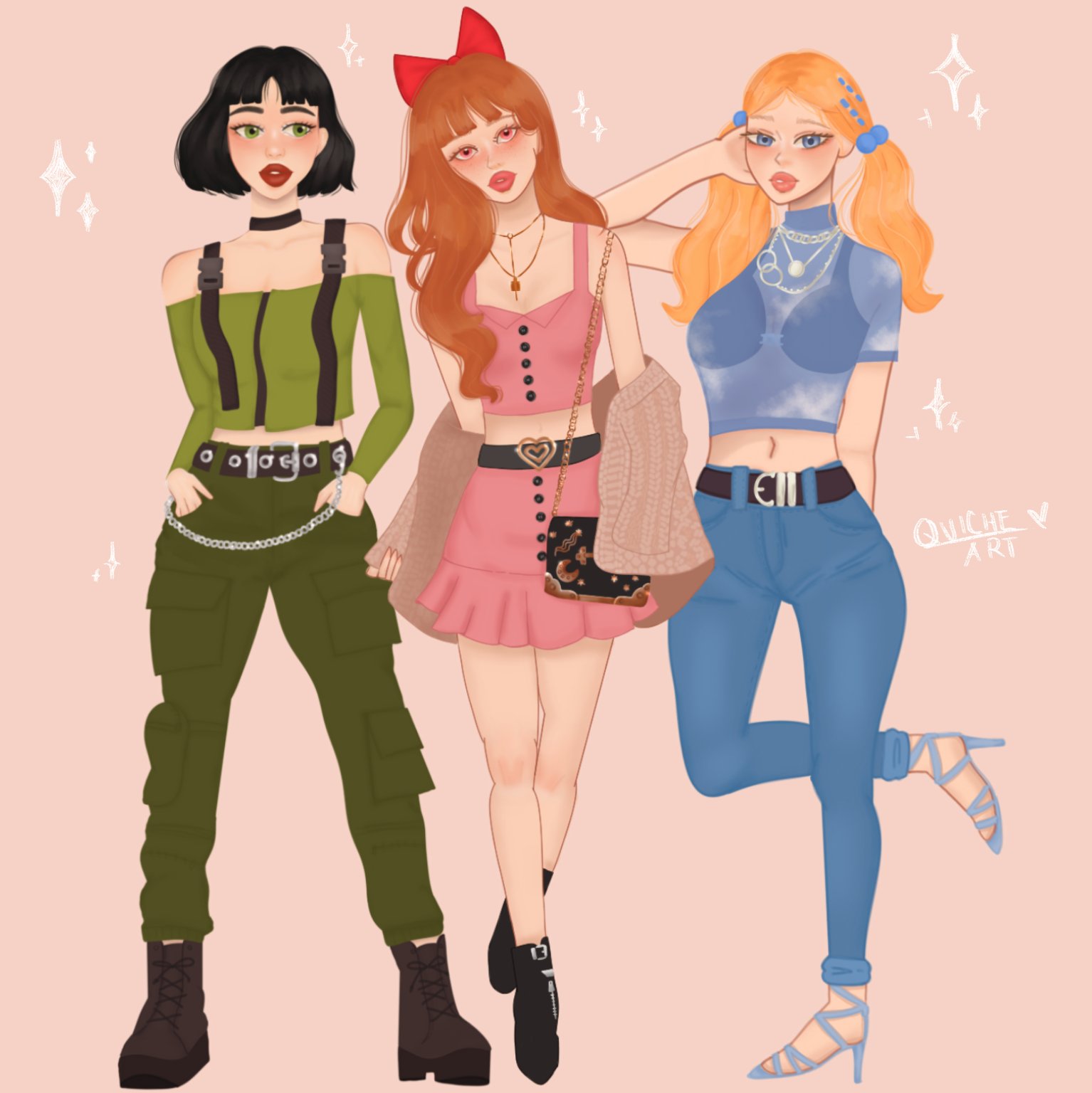 Dtiys Ongoing Quimchiisonadtiys Pa Twitter Powerpuff Girls Artph Powerpuffgirls Fanart Aesthetic Fashion T Co Ge7o1owele Twitter