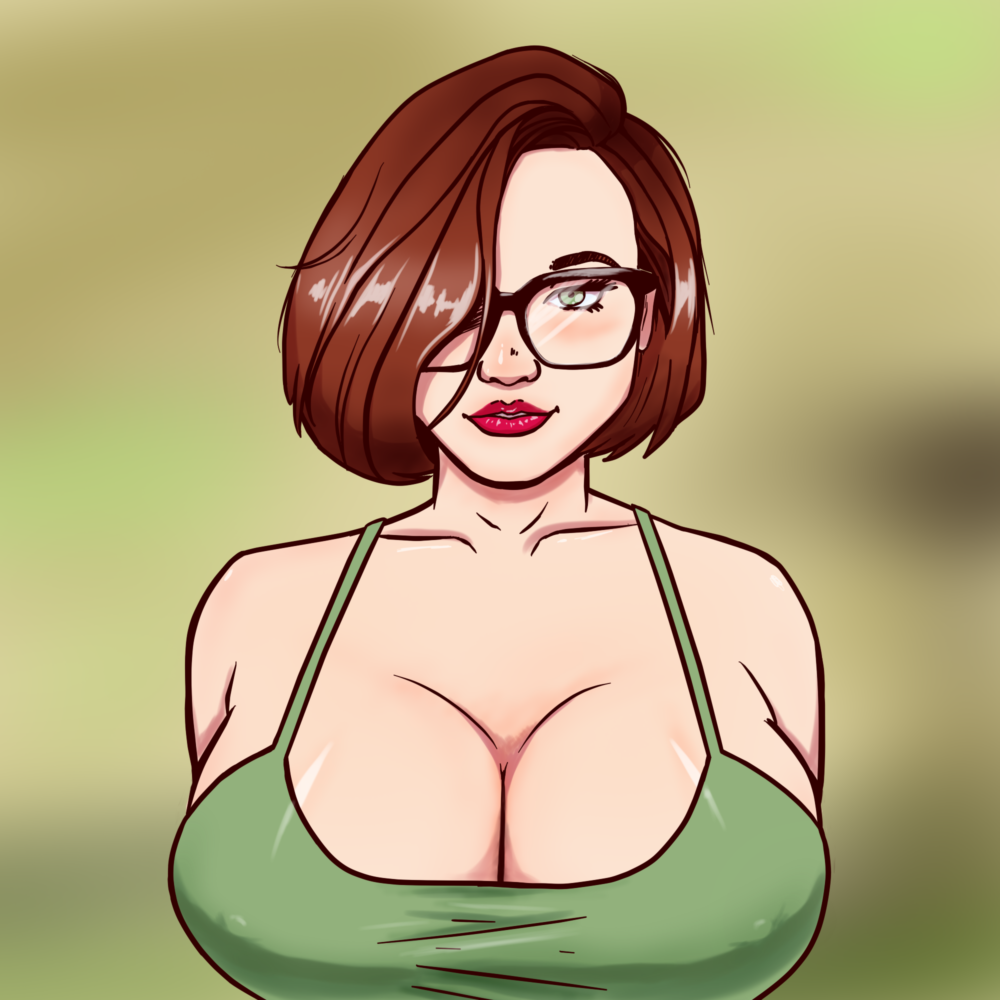 CUBE commissions OPEN! on X: BIG GLASSES Sin censura en:  t.col6gwOPWE4c Inspirada en: @thebrittanyxoxo #Illustrator  #artwork #art #Commission #drawing #GraphicDesign #anime #manga #girl #hot  #pinupgirl #originalcharacters #cubeallsides ...