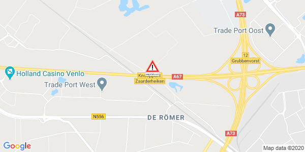 Melding ongeval Zaarderheiken