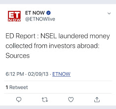 The exchange neither had commodities nor the money. Most part of the tax-paid monies of investors flew out of the country by hawala to Jignesh Shah's own exchanges in Dubai, Singapore and Mauritius.  @dir_ed knew from the day 1 where the money was but dragged its feet unknwon.